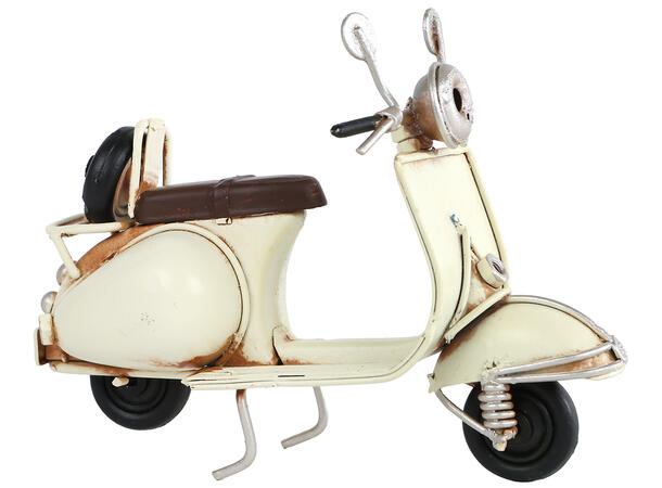 Scooter retro metall 11,5x5x8cm 4ass 