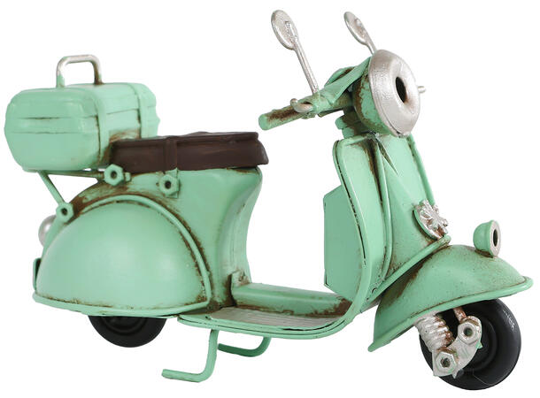 Scooter retro metall 11,5x5x8cm 4ass 