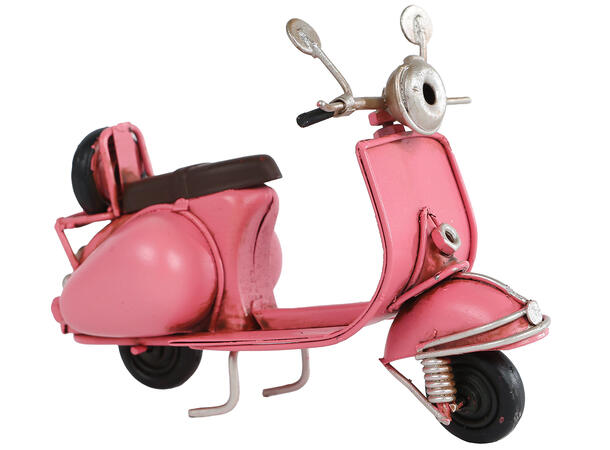 Scooter retro metall 11,5x5x8cm 4ass 