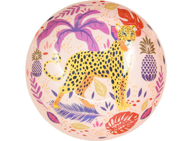 Skål metall blomstret emalje 20x9cm 2ass 