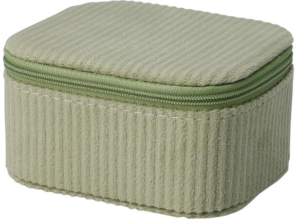 Smykkeskrin 9, 5x5, 5cm 11x9x5,5cm 6ass Offwhite, rosa, grønn 