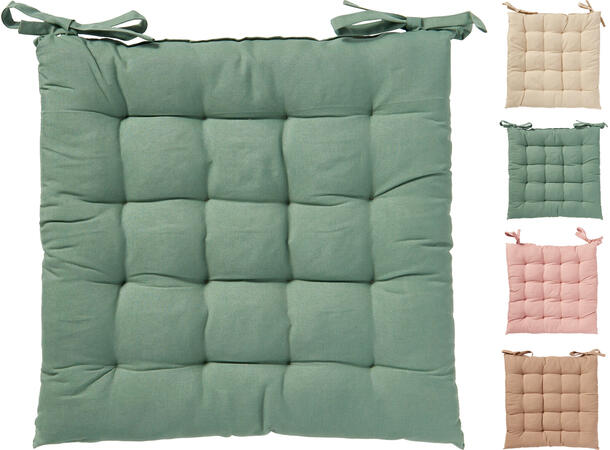 Stolpute rosa ecru taupe grønn 40x40cm 24stk i display. 650g fyll 