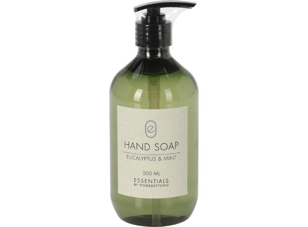 Såpe 500ml 3ass dufter Duft: mint, sandaltre, eucalyptus 