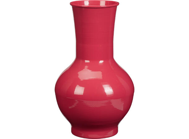 Vase metall rosa 20x33,5cm 
