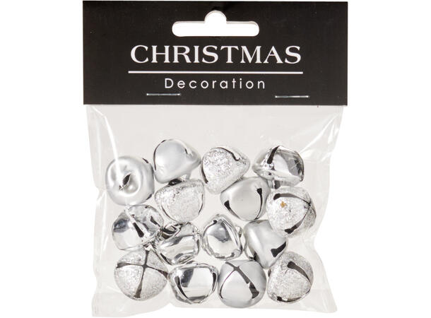 Bjelle metall Rød Gull Sølv ass variant Display 54stk 