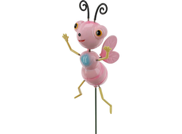 Blomsterpinne insekter PP 62cm 6ass Forpk 36stk 