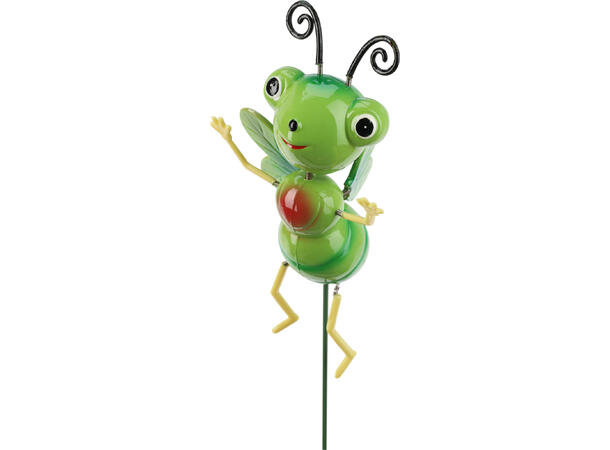 Blomsterpinne insekter PP 62cm 6ass Selges kun forpakning 36ass 