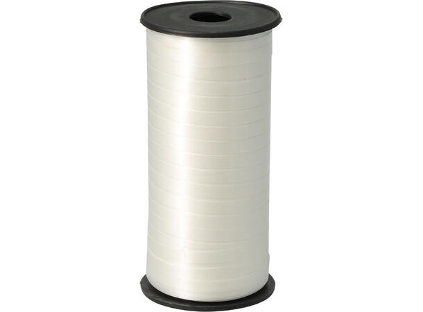 Bånd gavebånd hvit grå beige 100m 3ass Display 27stk 