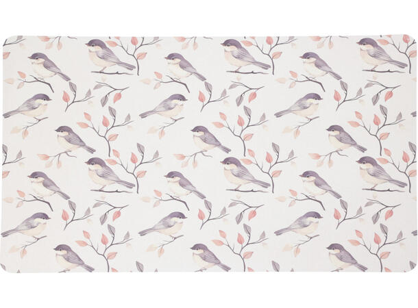 Dekkebrikke fuglemotiv 43x29cm 4ass Forpk: 12stk 