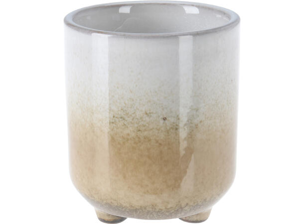 Duftlys 7,5x7,5cm keramikk 3ass Forpk 12stk Havduft Caranekk frisk lin 