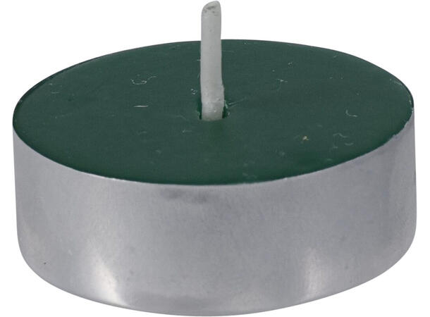 Duftlys Telys 24stk Rød Grønn Hvit 3ass Brenntid 3t 