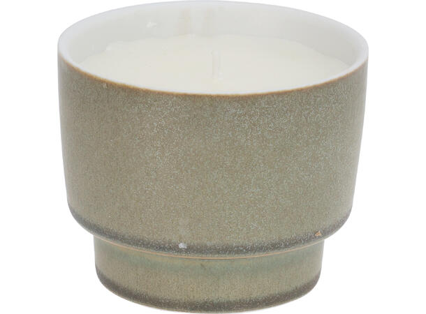 Duftlys keramikk m/sitronella 8x6cm 4ass 12stk i Display 