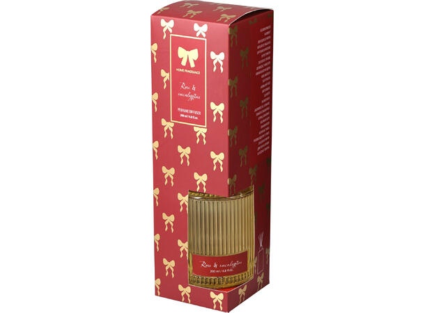 Duftolje 200ml Ruter Sløyfer 3ass Rød Burgunder Grønn 