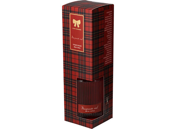 Duftolje 200ml Ruter Sløyfer 3ass Rød Burgunder Grønn 