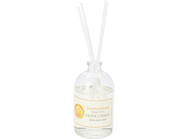 Duftolje m/pinner 6,5x19cm 100ml 7ass Forpakning: 16stk 5% Duft 