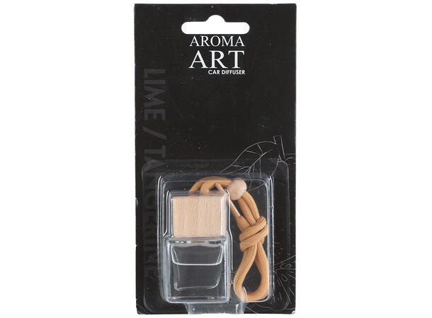 Duftolje til bil glass/tre 3,5x5cm 4ass Diffuser 