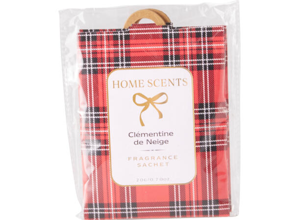 Duftpose 2stk rutet 13x10cm 4ass Display 24pk 