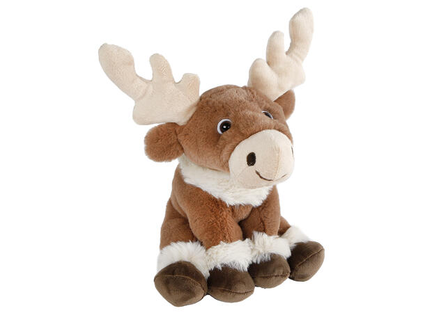 Elg sittende lys brun plysj 29cm Take Me Home 