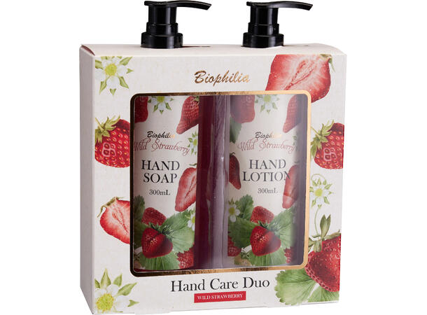 Gavesett 2x300ml Håndsåpe og lotion 3ass 