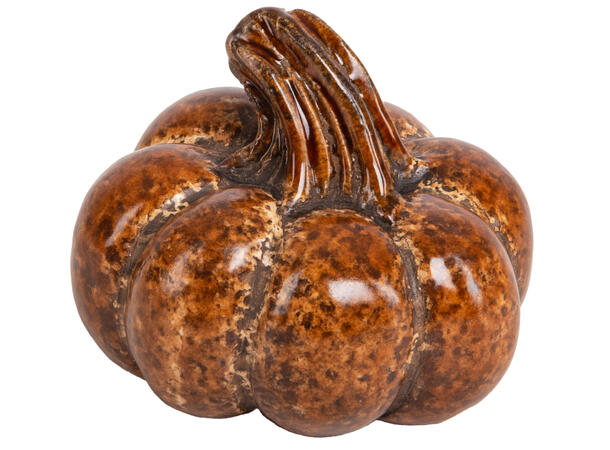 Gresskar dekor amber keramikk 7,3x6cm 