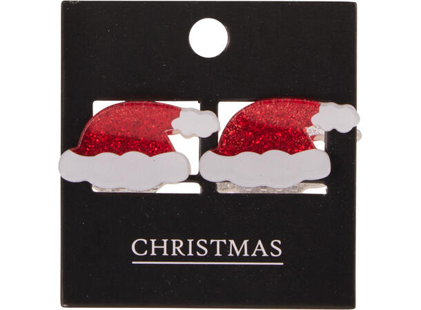 Hårklemme akryl 2 stk 12ass Display 72pk 