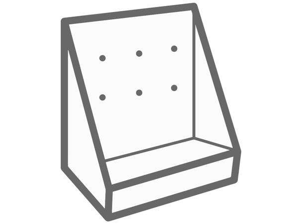 Hårklemme reinsdyr design 6ass 7,5cm Display med 72 stk PP, Akryl og Polymer 