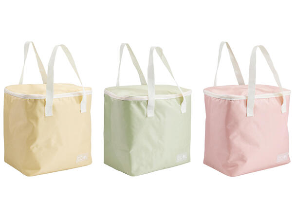Kjølebag 15 liter pastellfarger 3ass 