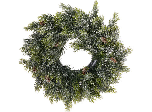 Krans furu m/kongler 35cm 3ass 