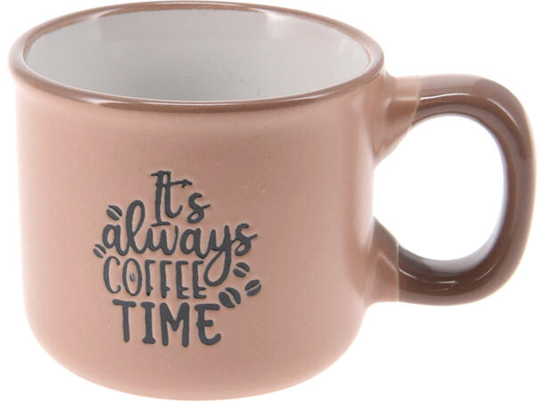 Krus keramikk espressotekst Ass sitater Forpakning:12stk 90ml 110g D:6cm H:5,3cm 