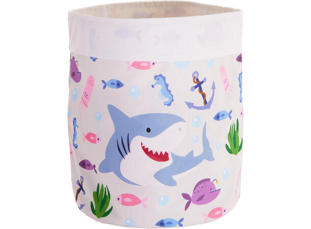 Kurv oppbevaring barnemotiv 24x29cm 6ass Forpk 24stk 