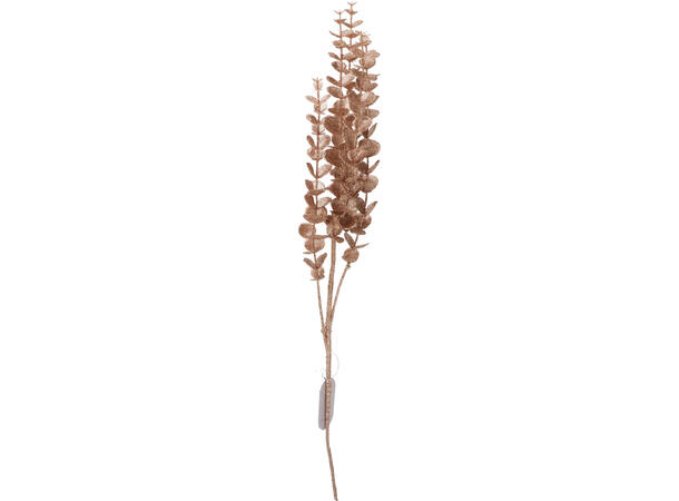 Kvist m/eukalyptus gullglitter 85cm 2ass 