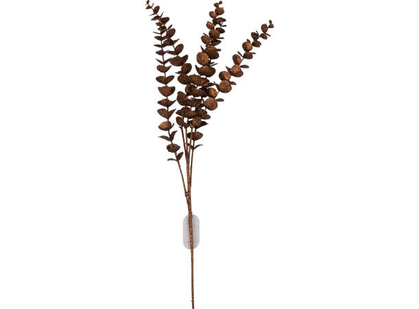 Kvist m/eukalyptus gullglitter 85cm 2ass 