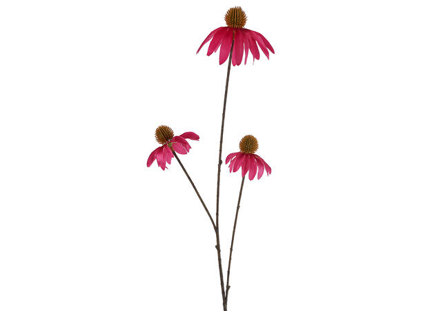 Kvist mørk rosa blomster 82cm 