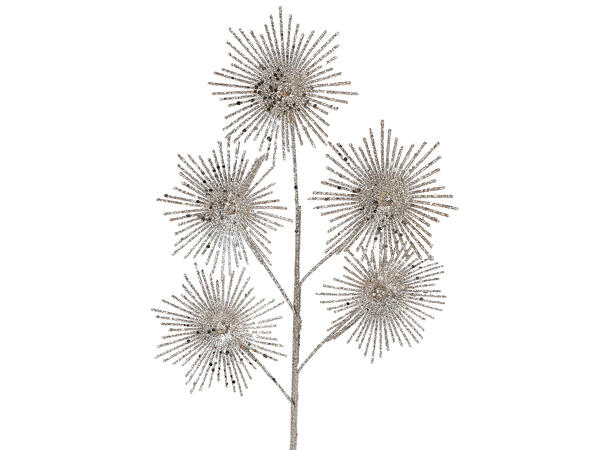 Kvist solsikke champagne gull 61cm 