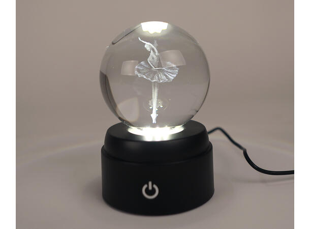 Lampe Stemningslys LED Ballett 8x13 cm 