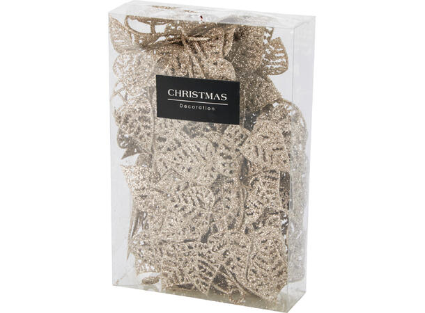 Lenke dekor champagne/gull L:180cm 2ass Display med 18stk 