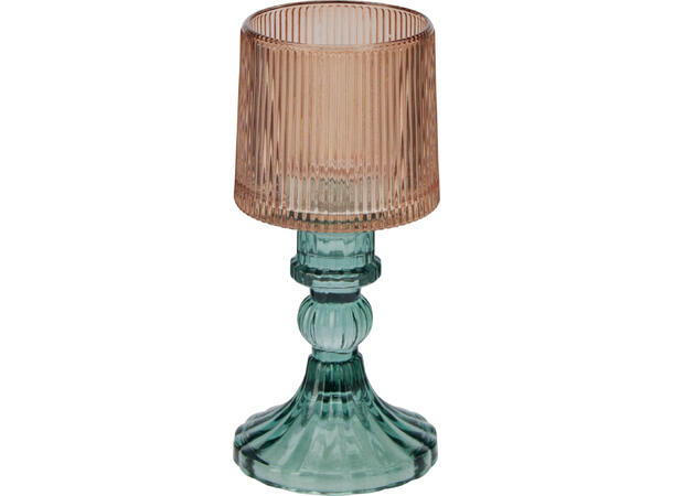 Lysestake lampefasong 8x17cm 3ass Forpk 12stk 