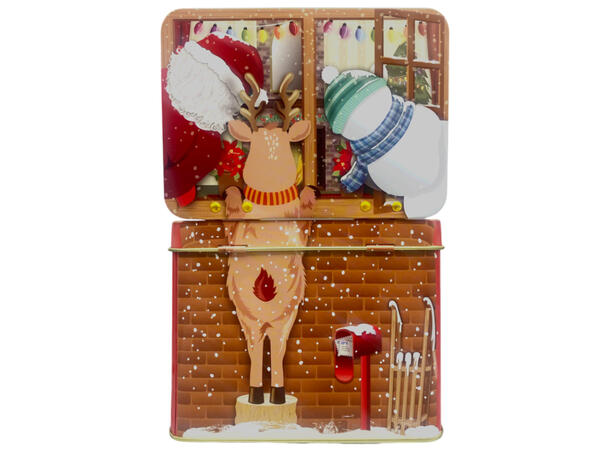 Metallboks Benk Jul 14,5x10x10,5cm 1200ml 