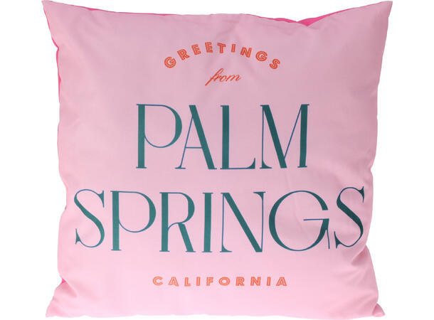 Pute 45x45 m/fyll palme/Miami 45x45cm Fyllvekt:350gram 
