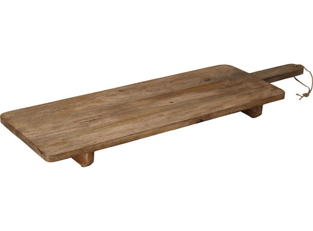 Serveringsbrett mangotre 100x29x7,5 cm Forpk 2stk Vekt 2680gram 