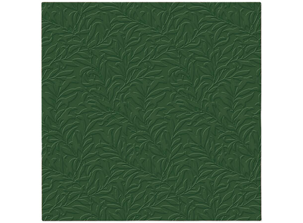 Serviett Inspiration Floral Mørk grønn Lunsjserviett 20 stk 3-lags 33x33cm 