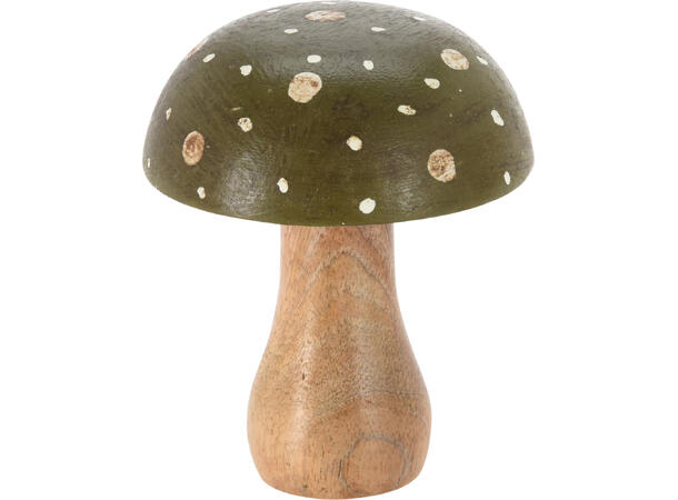 Sopp mangotre beige/grønn/brun 11cm 6ass 
