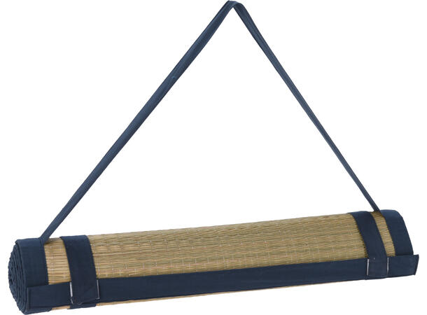 Strandmatte flettet natur 60x180cm 2ass Offwhite/grå 