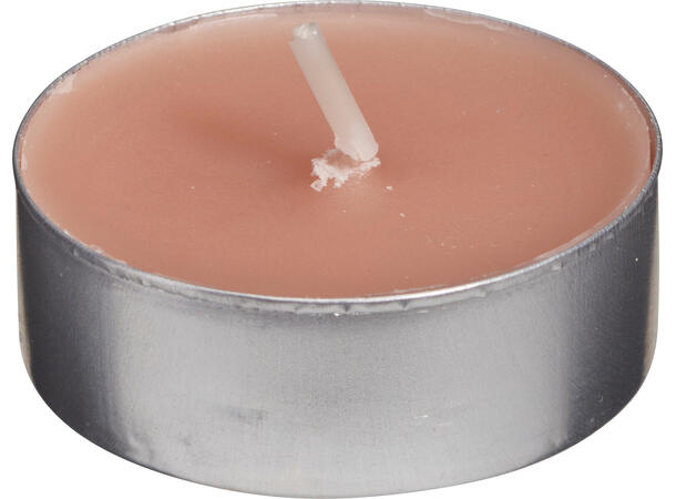 Telys amber duft: karamell 10 stk 4 timer brenntid 1% duft 