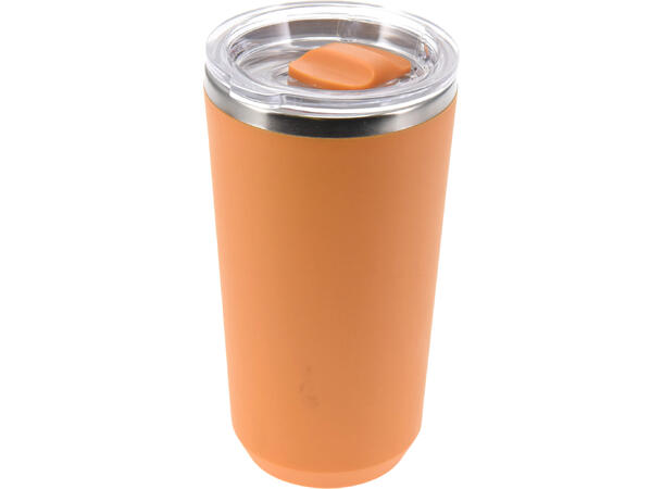 Termokopp m/lokk 0,42L h:16,3cm Forpk 24stk blå oker grå 