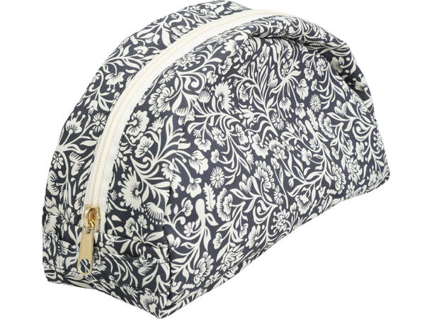 Toalettveske m/glidelås 23x14cm 4ass 100 %bomull, innside:100%polyester 