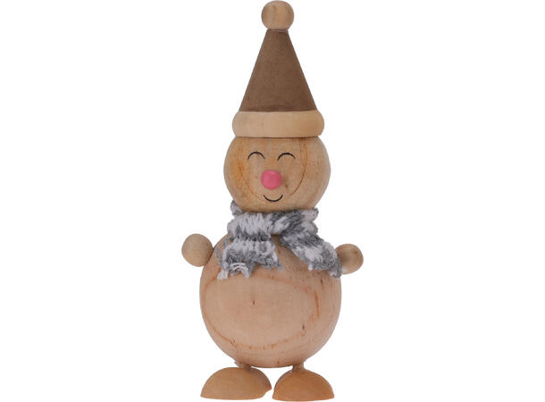 Trefigur stående 11-14cm 4ass Display 12stk 