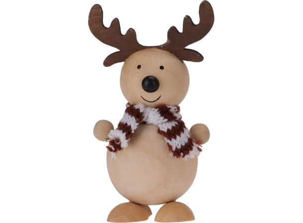 Trefigur stående 11-14cm 4ass Display 12stk 