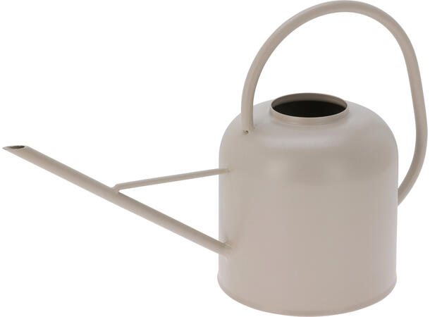 Vannkanne metall 1,2L 33x13x20cm 3ass Hvit,grønn,beige 