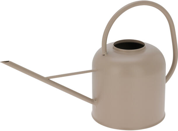 Vannkanne metall 1,2L 33x13x20cm 3ass Hvit,grønn,beige 